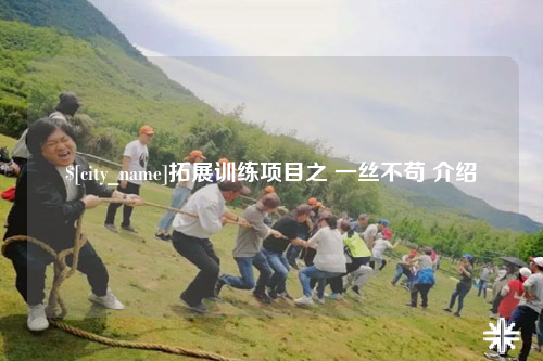 太原拓展训练项目之 一丝不苟 介绍